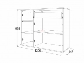 Комод 10 фант ясень анкор в Карталах - kartaly.magazinmebel.ru | фото - изображение 2