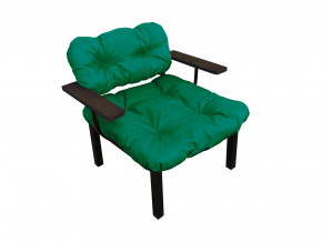 Кресло Дачное зелёная подушка в Карталах - kartaly.magazinmebel.ru | фото