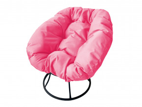 Кресло Пончик без ротанга розовая подушка в Карталах - kartaly.magazinmebel.ru | фото