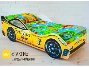 Кровать детская машина Такси в Карталах - kartaly.magazinmebel.ru | фото