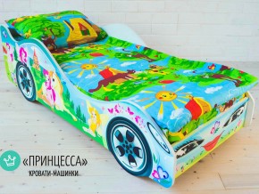 Кровать детская машинка Принцесса в Карталах - kartaly.magazinmebel.ru | фото