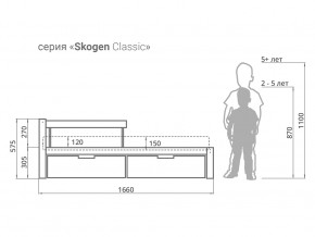 Кровать Svogen classic с ящиками и бортиком бежевый в Карталах - kartaly.magazinmebel.ru | фото - изображение 2