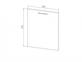 П 60 Комплект для посудомоечной машины 600 мм (цоколь + фасад) ЛДСП в Карталах - kartaly.magazinmebel.ru | фото