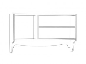 Полка 10.119 Флоренция в Карталах - kartaly.magazinmebel.ru | фото - изображение 2