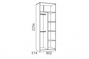Шкаф для одежды Фанк НМ 014.07 М в Карталах - kartaly.magazinmebel.ru | фото - изображение 3