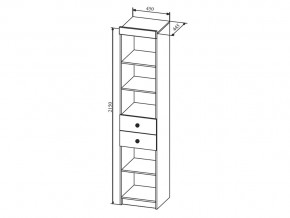 Стеллаж Сканди СД450.1 в Карталах - kartaly.magazinmebel.ru | фото - изображение 2