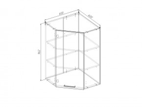 ВУ9 Модуль верхний Угловой МВУ9 в Карталах - kartaly.magazinmebel.ru | фото